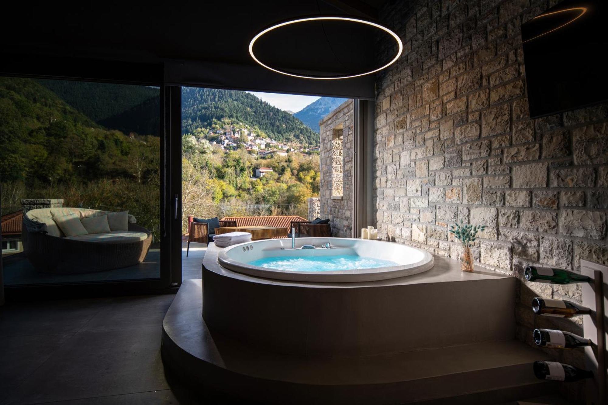 Evora Luxury Suites Mega Chorio ภายนอก รูปภาพ