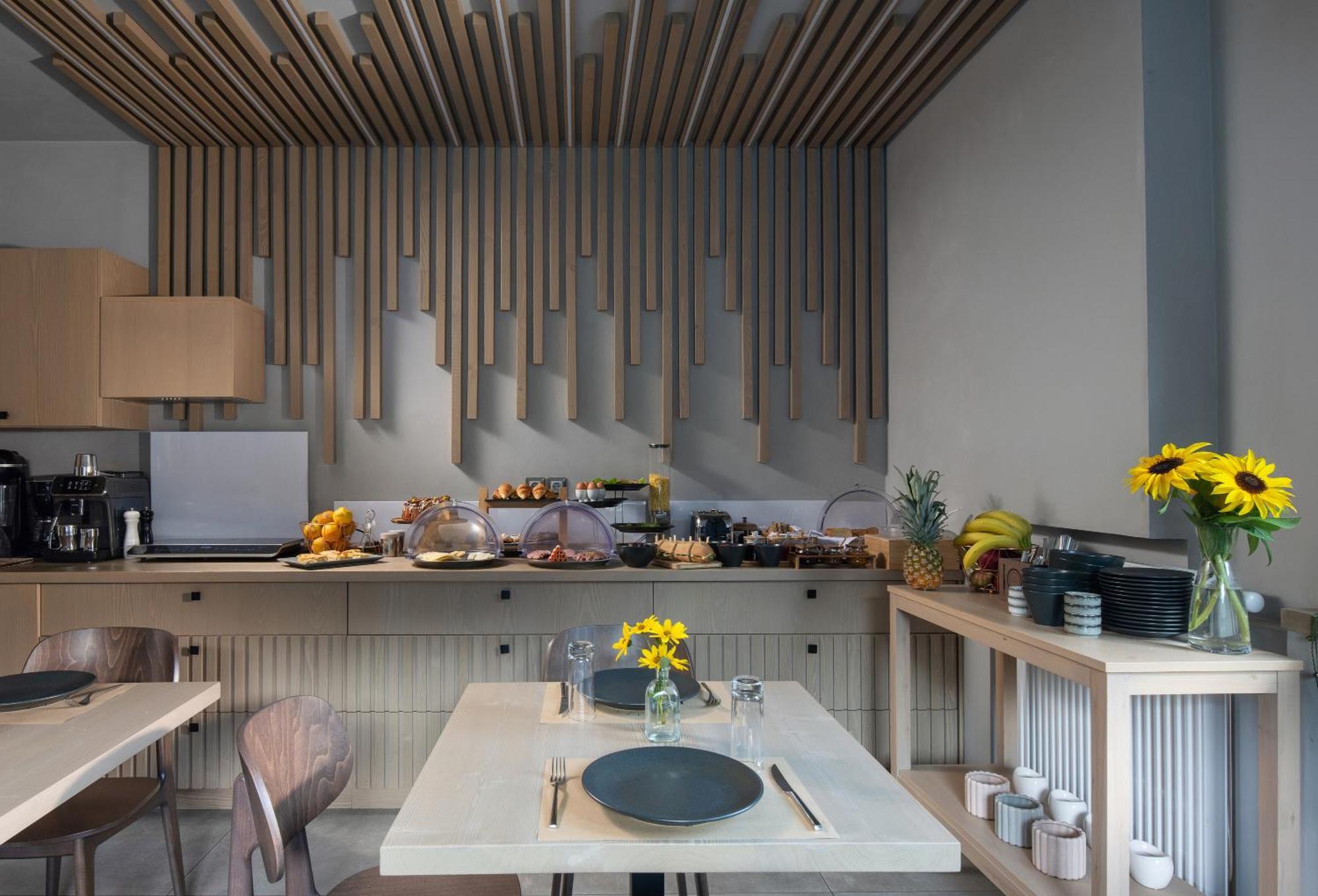 Evora Luxury Suites Mega Chorio ภายนอก รูปภาพ