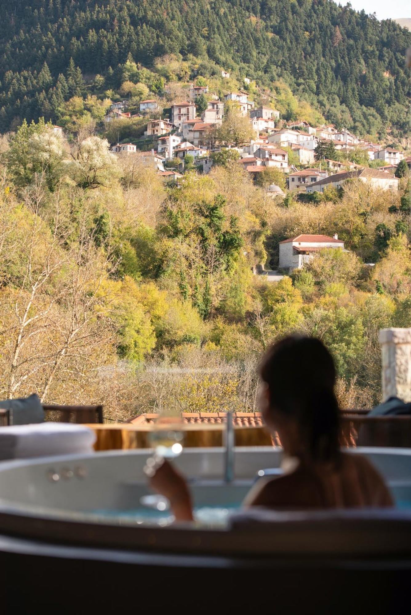 Evora Luxury Suites Mega Chorio ภายนอก รูปภาพ
