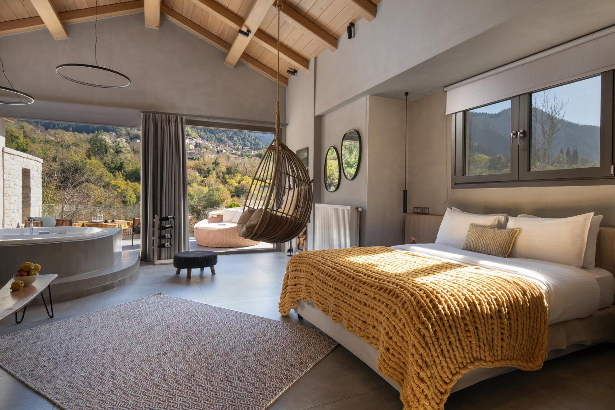 Evora Luxury Suites Mega Chorio ภายนอก รูปภาพ