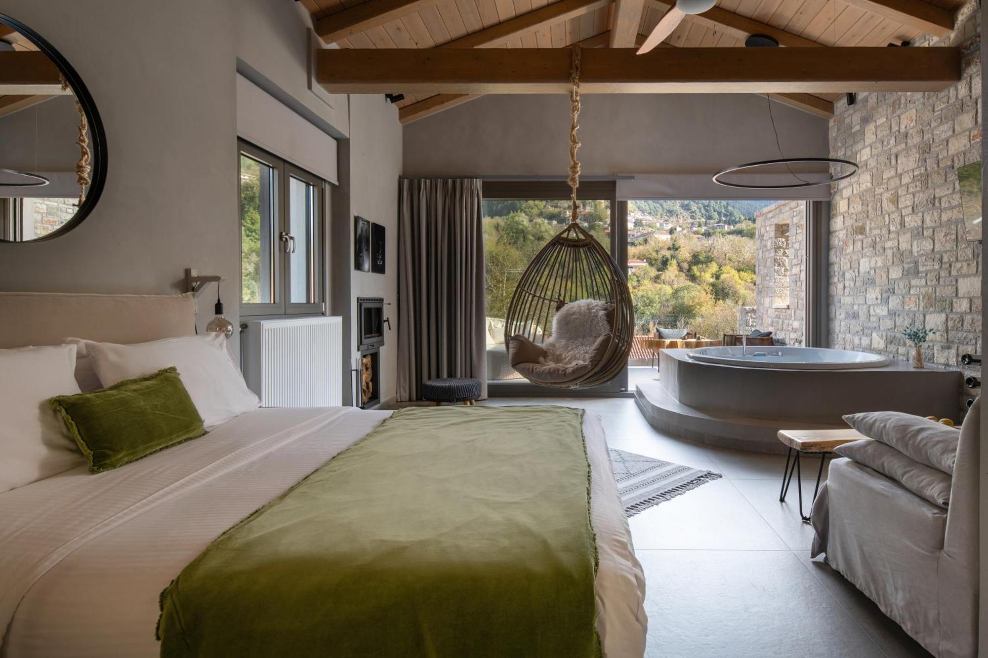 Evora Luxury Suites Mega Chorio ภายนอก รูปภาพ