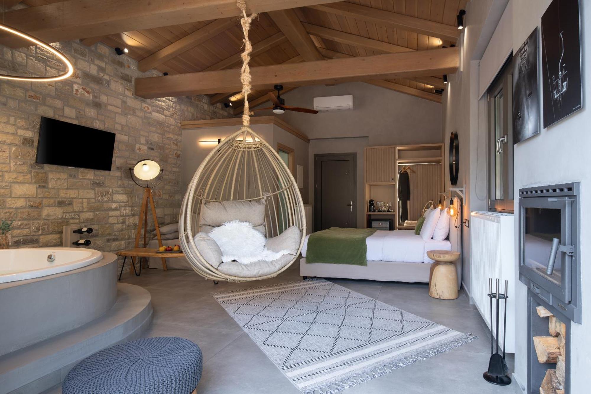 Evora Luxury Suites Mega Chorio ภายนอก รูปภาพ